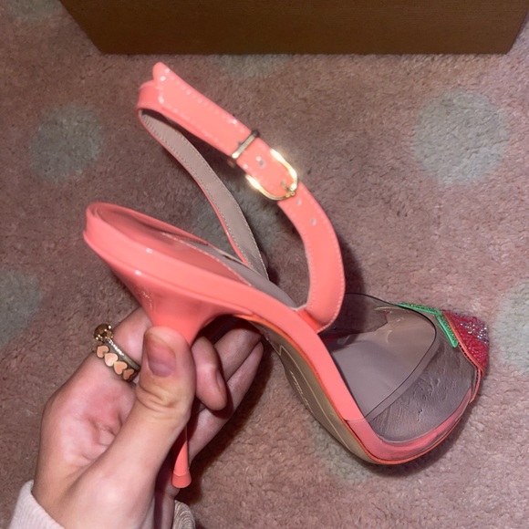 COPY - Sophia Webster Peachy Crystal-Embellished Pumps - Picture 10 of 10